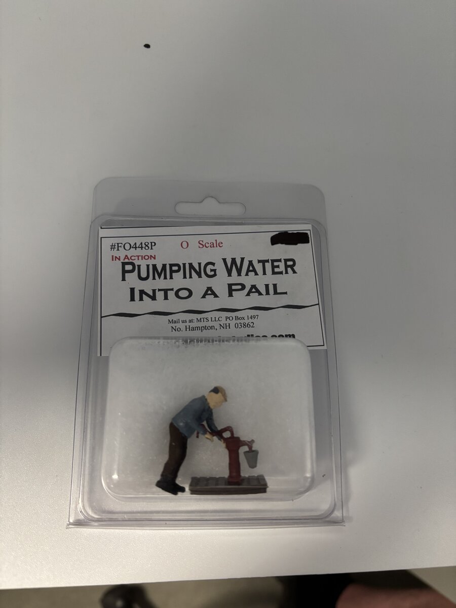 Model Tech Studios FO448p Pumping Water Into A Pail