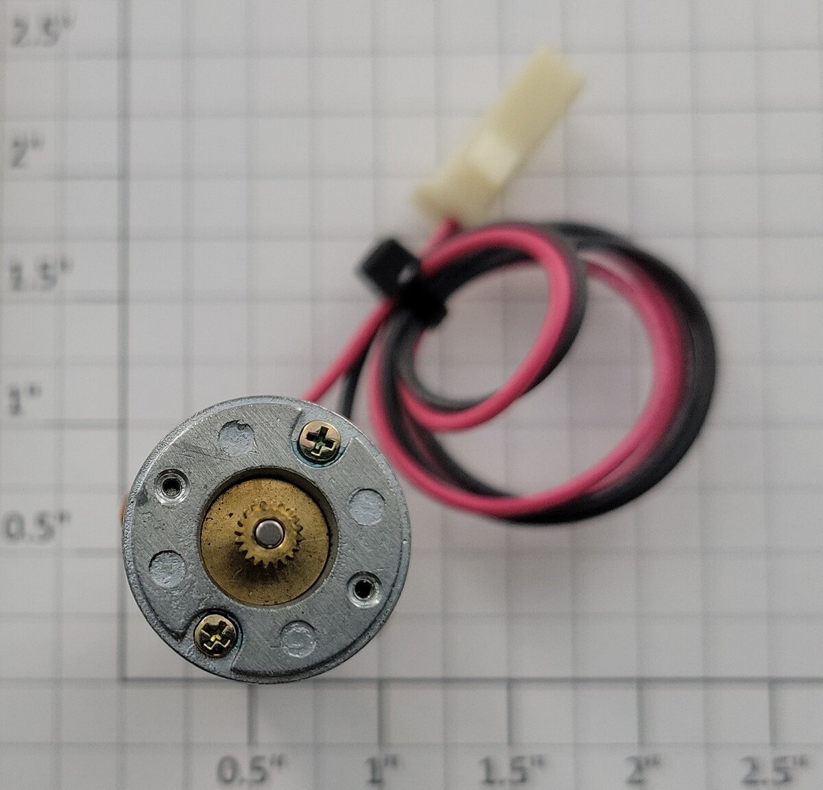 Sayama 127K80030K1 12-Volt DC Can Motor with Pinion Gear