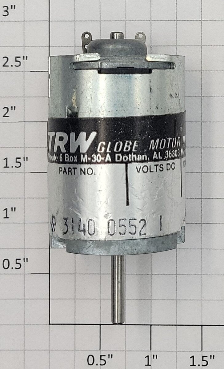 Globe Motors HP 3140 0552 1 12-Volt DC Can Motor