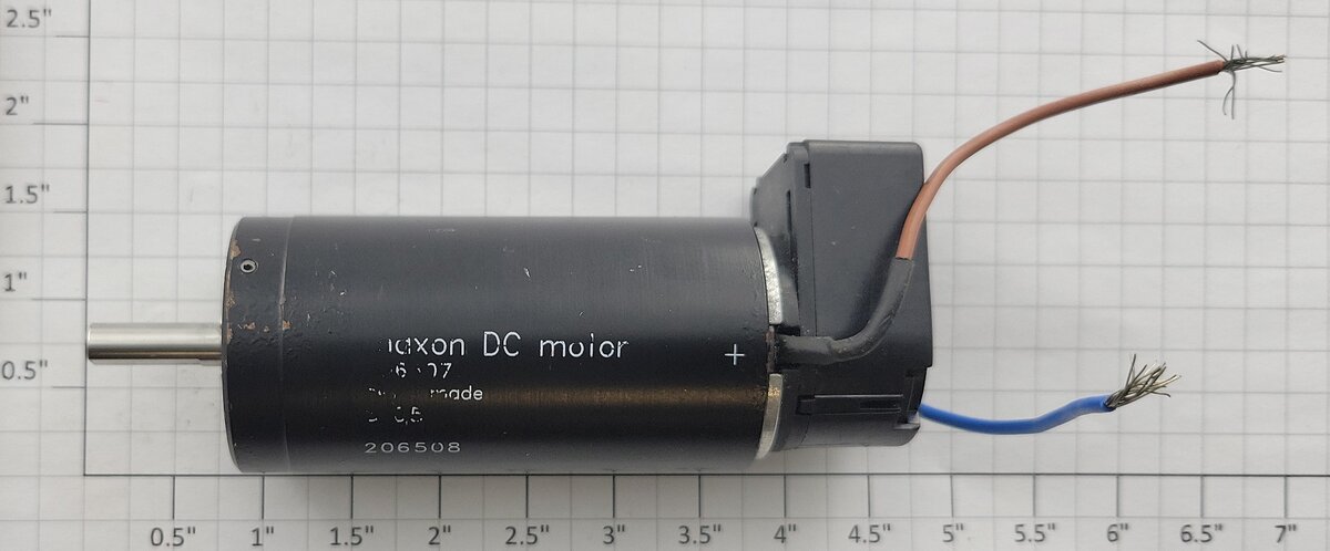Maxon 44.035.000-00.09-022 12-Volt DC Can Motor with Encoder