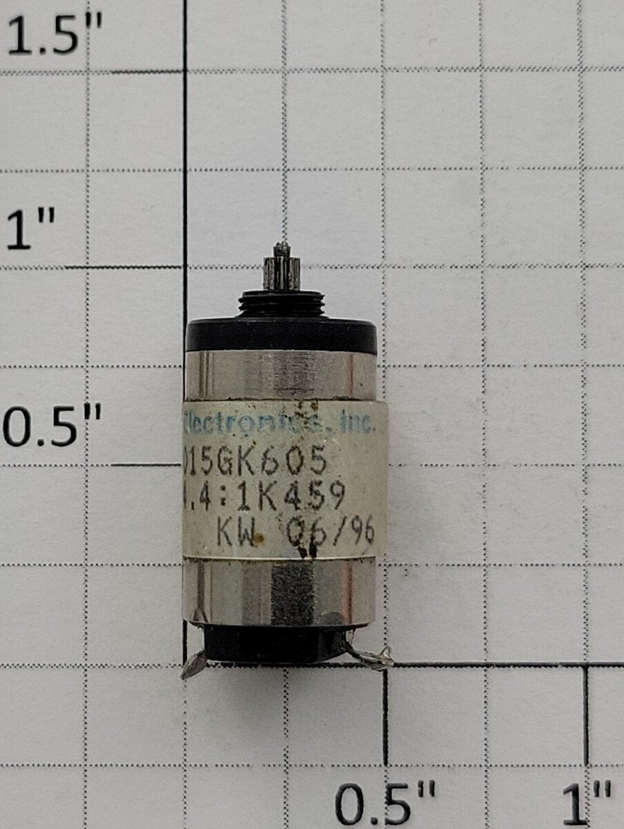 Faulhaber 1219E015G 15-Volt DC Minimotor SA with 2.3mm Pinion Gear