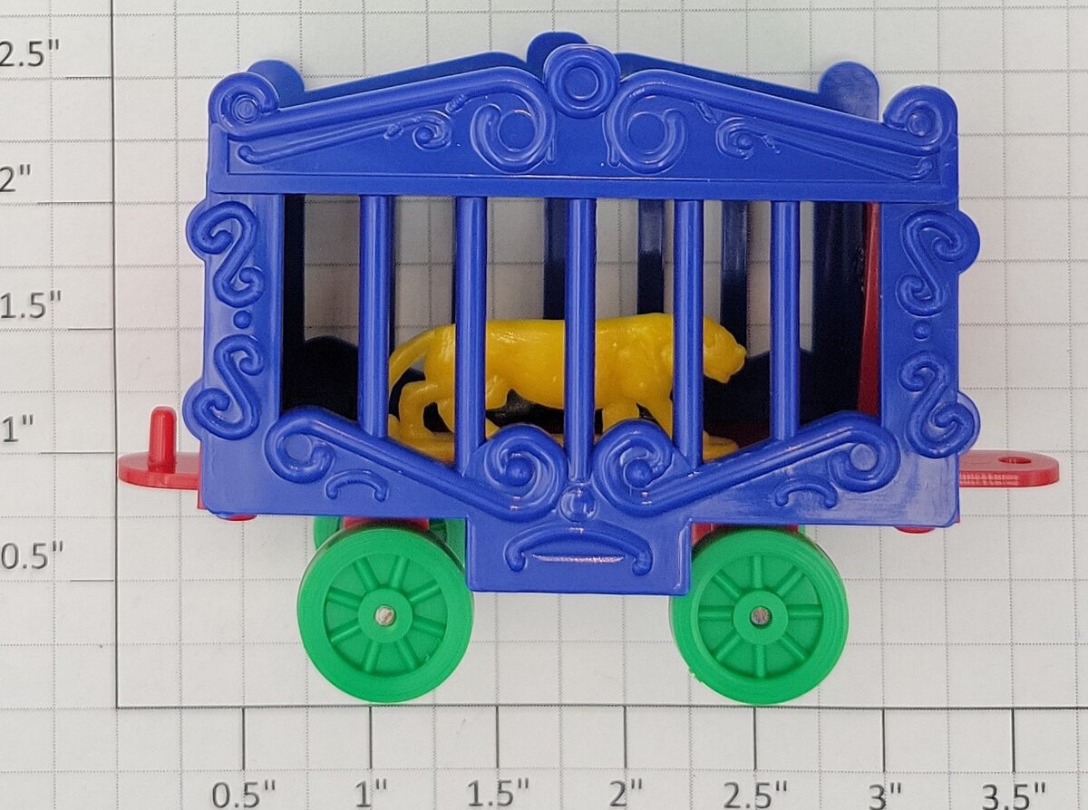 American Flyer 643-PC #643 Circus Cage with Yellow Panther