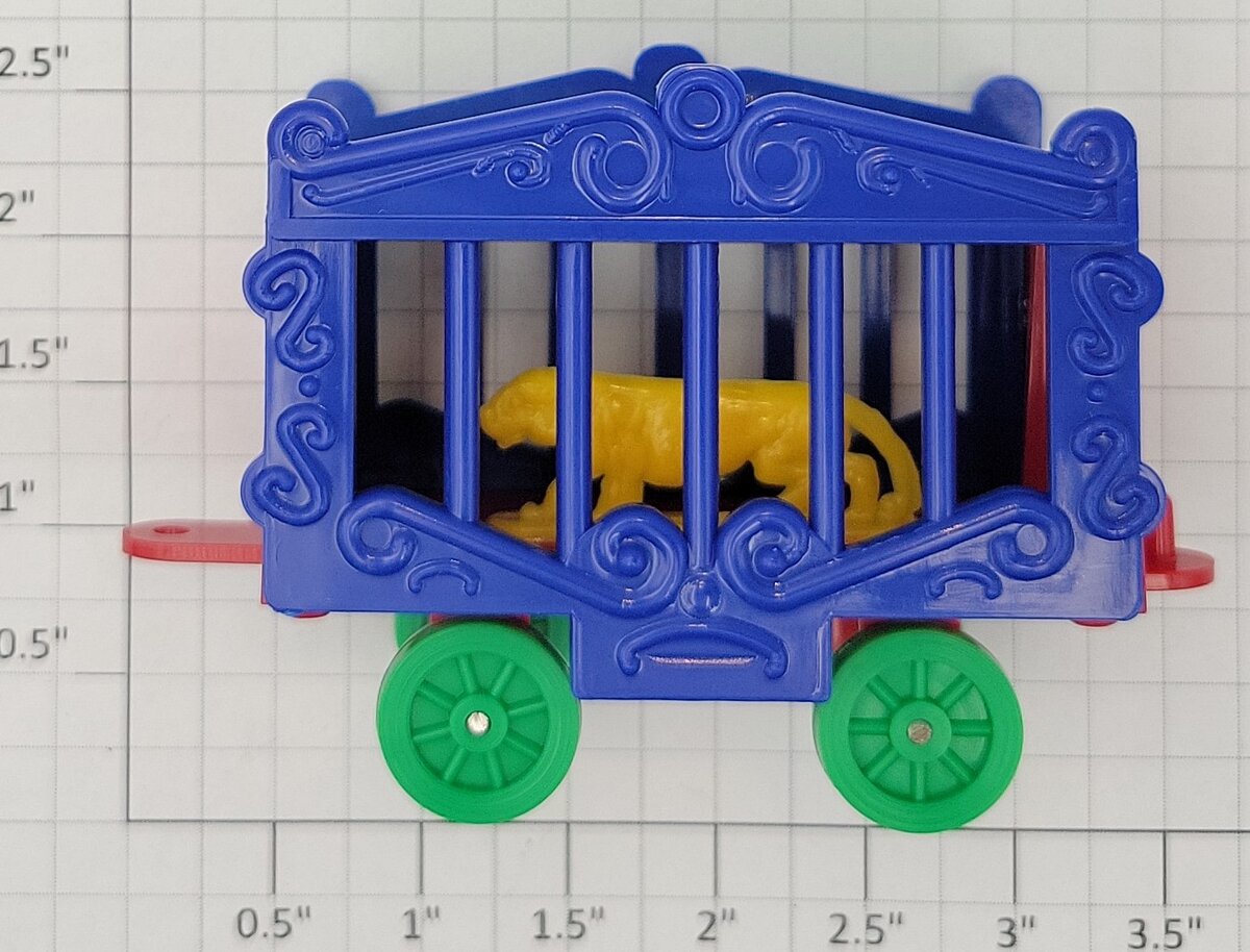 American Flyer 643-PC #643 Circus Cage with Yellow Panther