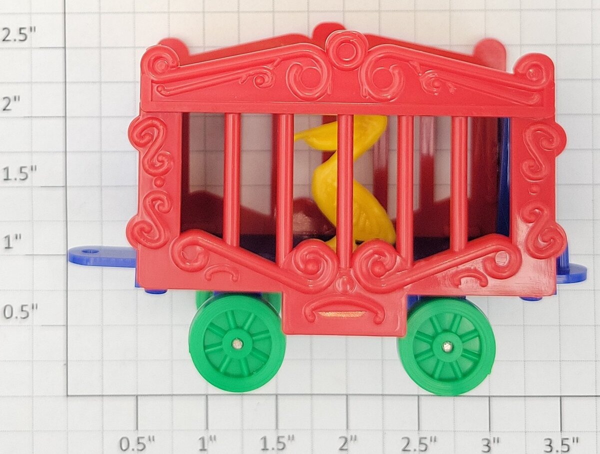 American Flyer 643-PC #643 Circus Cage with Yellow Pelican