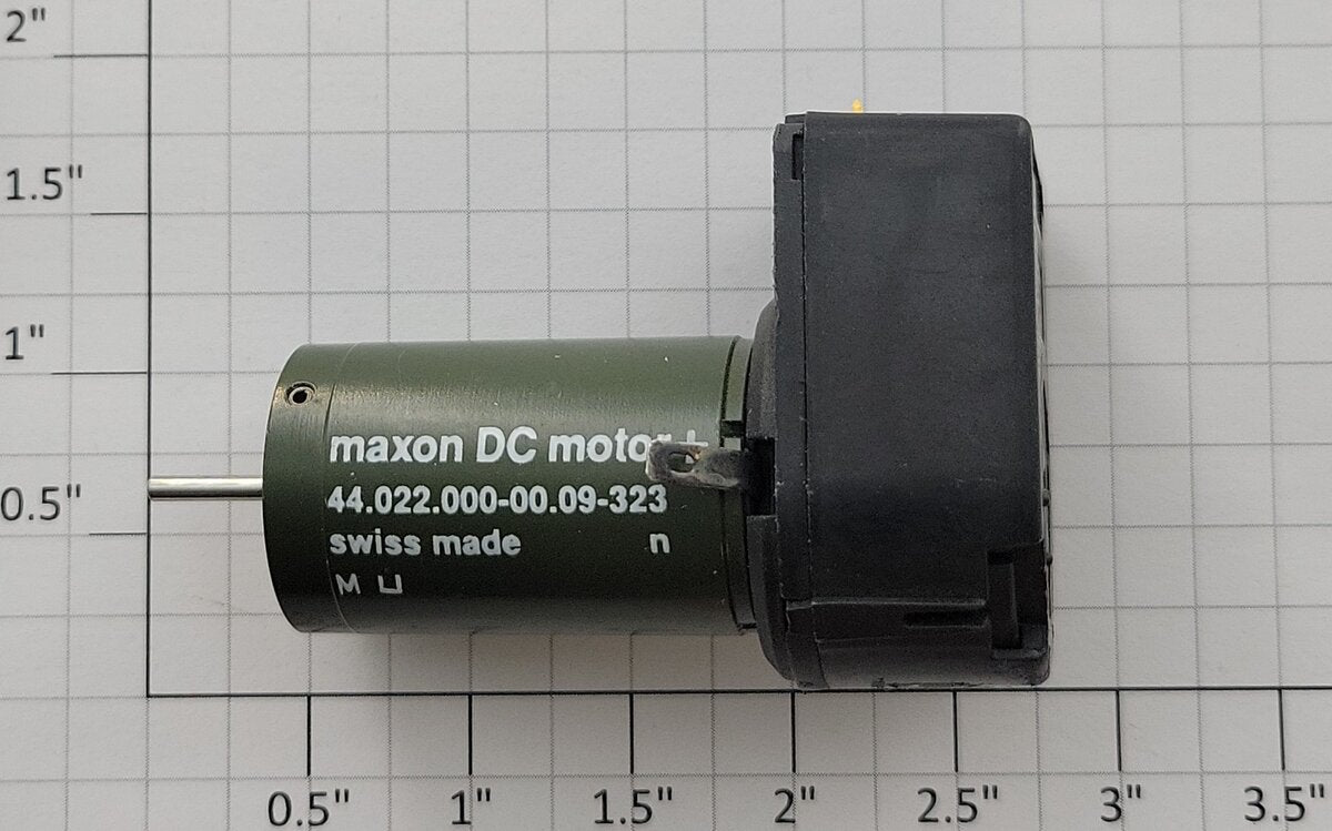 Maxon 44.022.000-00.09-323 12-Volt DC Can Motor with Encoder