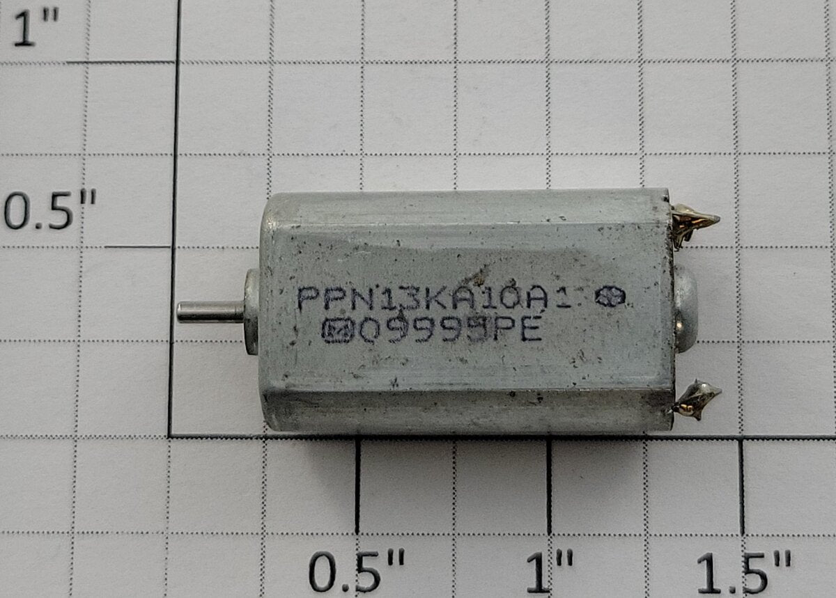 Mabuchi FF-050SH 6-Volt DC Can Flattop Motor