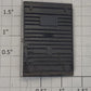 Lionel 3464-42 Black Plastic Boxcar Door