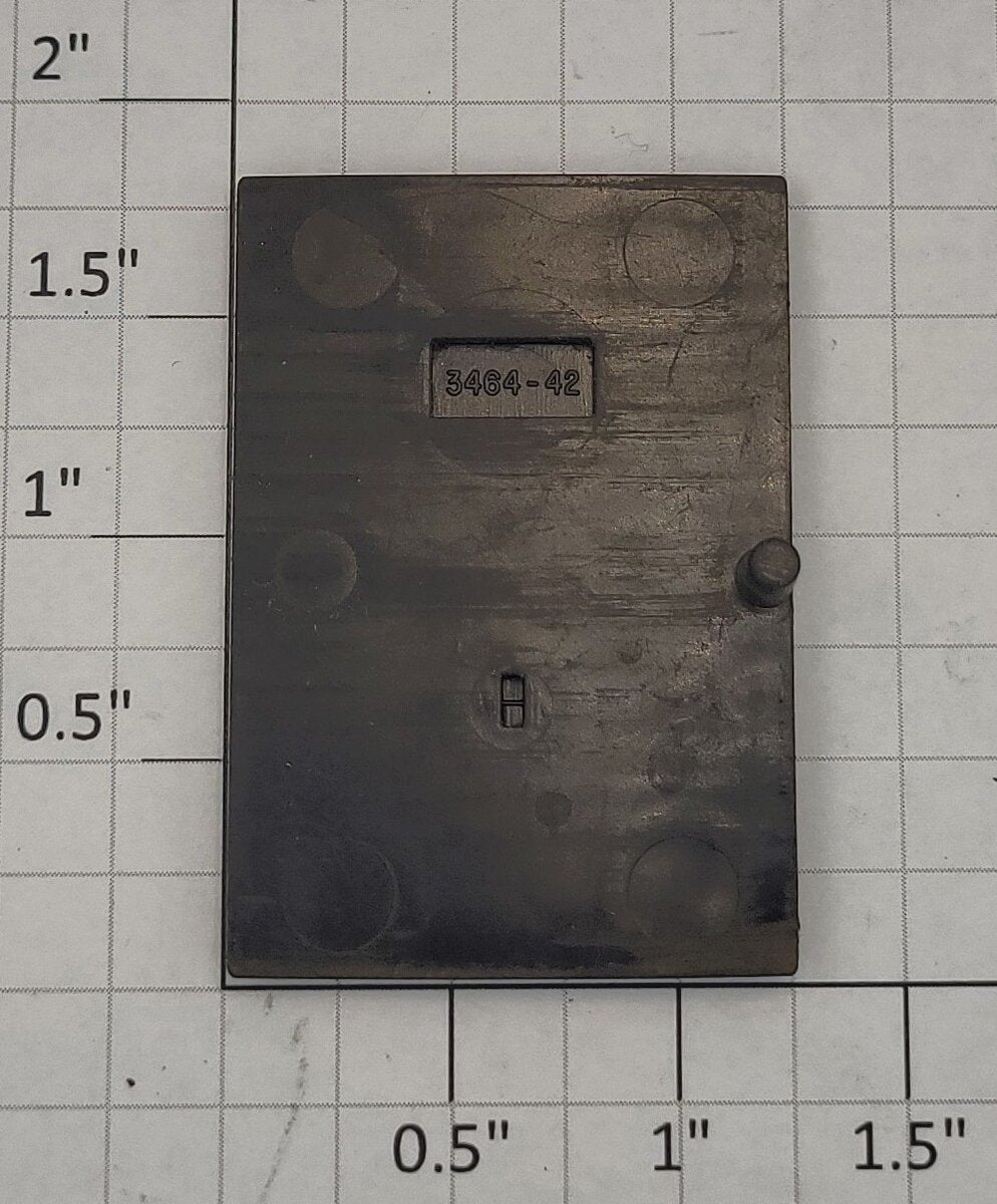 Lionel 3464-42 Black Plastic Boxcar Door
