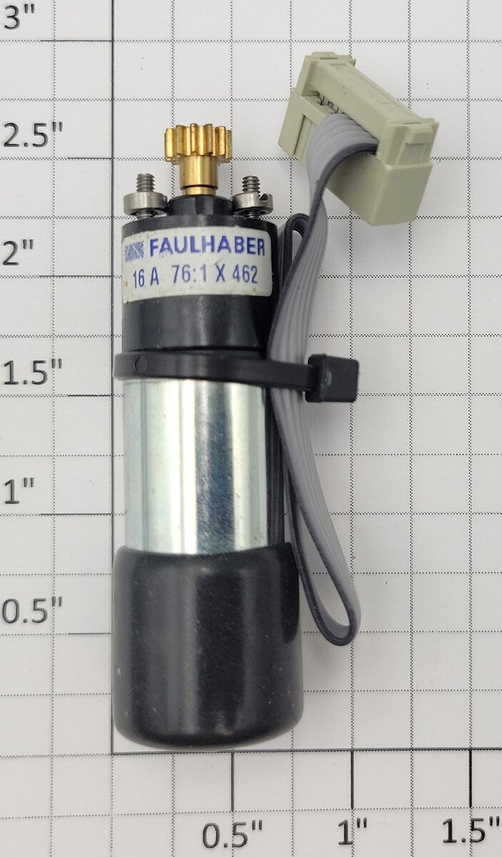 Faulhaber 1624E012S 12-Volt DC Can Micromotor with Decoder and 6.8mm Gear