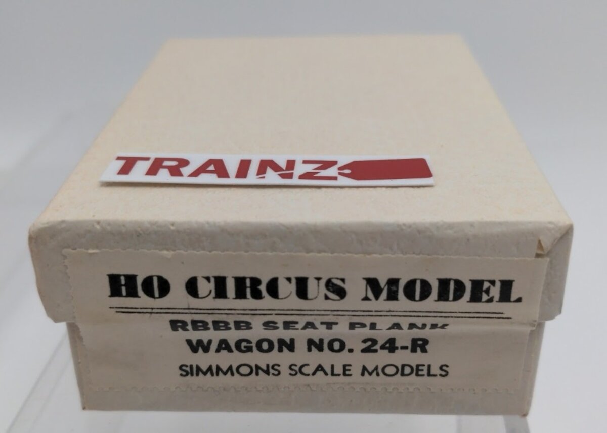 Simmons 24-R HO Scale Circus RBBB Seat Plank Wagon Kit