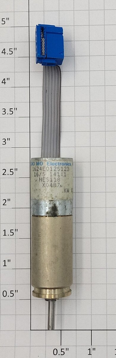 Faulhaber 1524E006S123 6-Volt DC Can Motor with Gearbox and Encoder