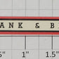 American Flyer FL3040-1 Flyerville "Frank & Beans" Stand Red / Black Sign