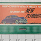 American Flyer PLYMNV Small "New Plymouth" Billboard Insert