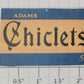 American Flyer LVT-2008 Blue "Adams Chiclets" Sign Decal with Adhesive