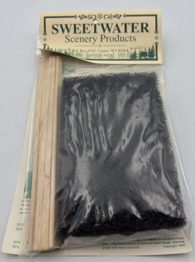 Sweetwater Scenery Products 82609 HO Pine Tree Foliage Pad w/Trunks