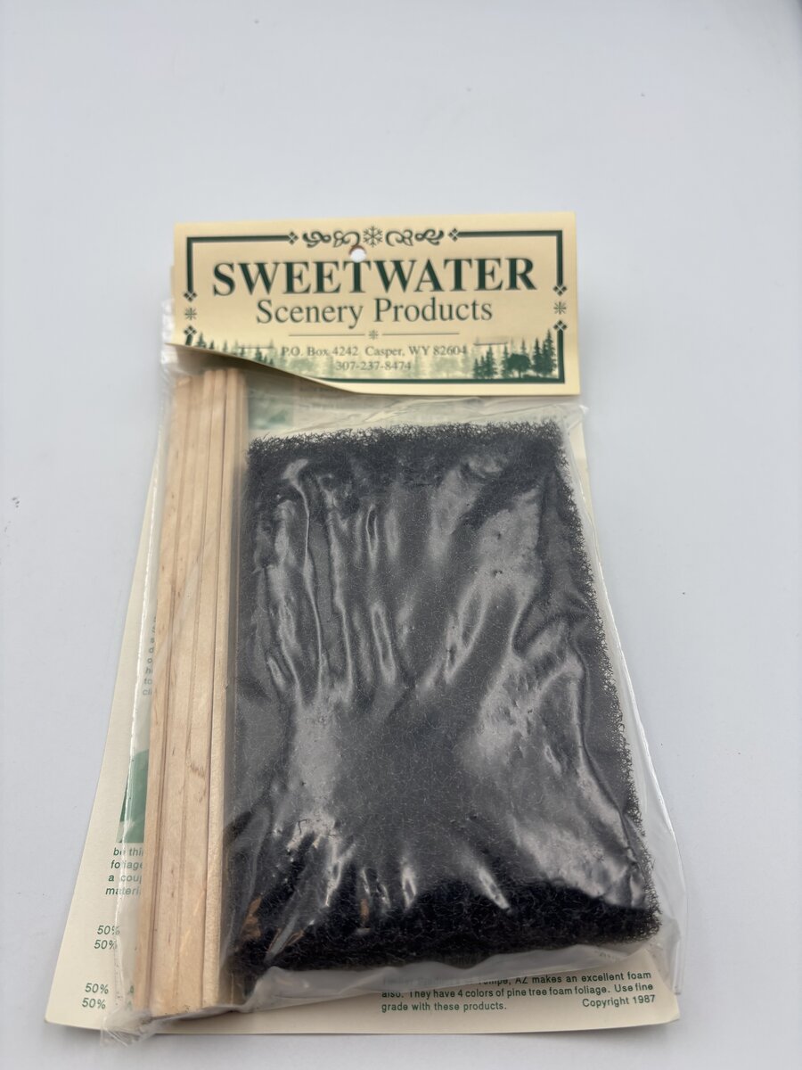 Sweetwater Scenery Products 82609 HO PINE TREE FOLIAGE PAD With Trunks