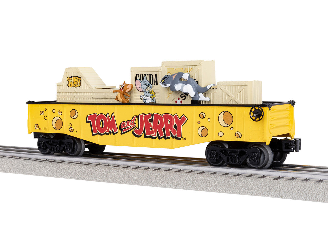 Lionel 2528520 O Tom and Jerry Chasing Gondola