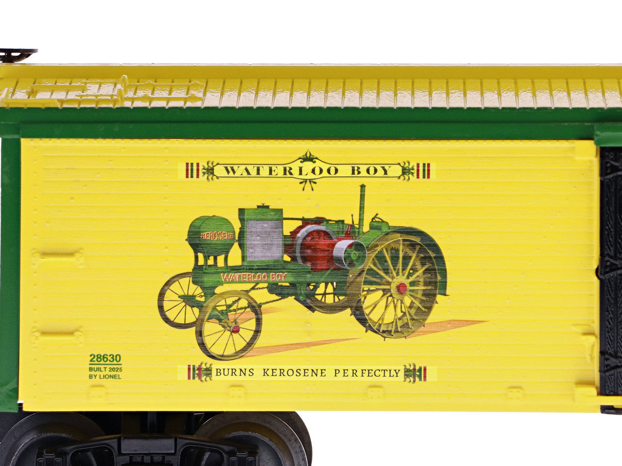 Lionel 2528630 O John Deere Waterloo Boy Reefer