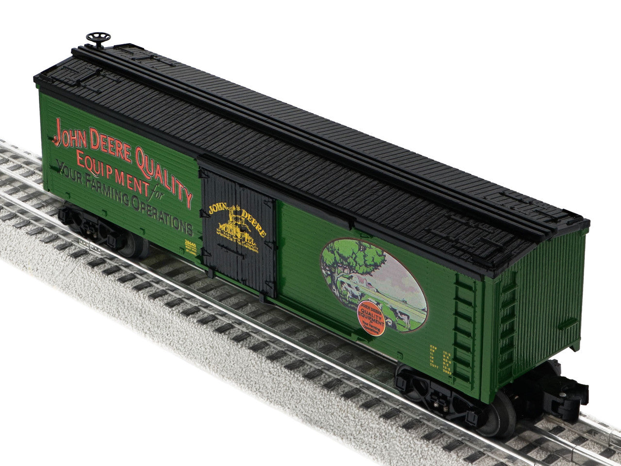 Lionel 2528640 O John Deere Quality Equipment Reefer