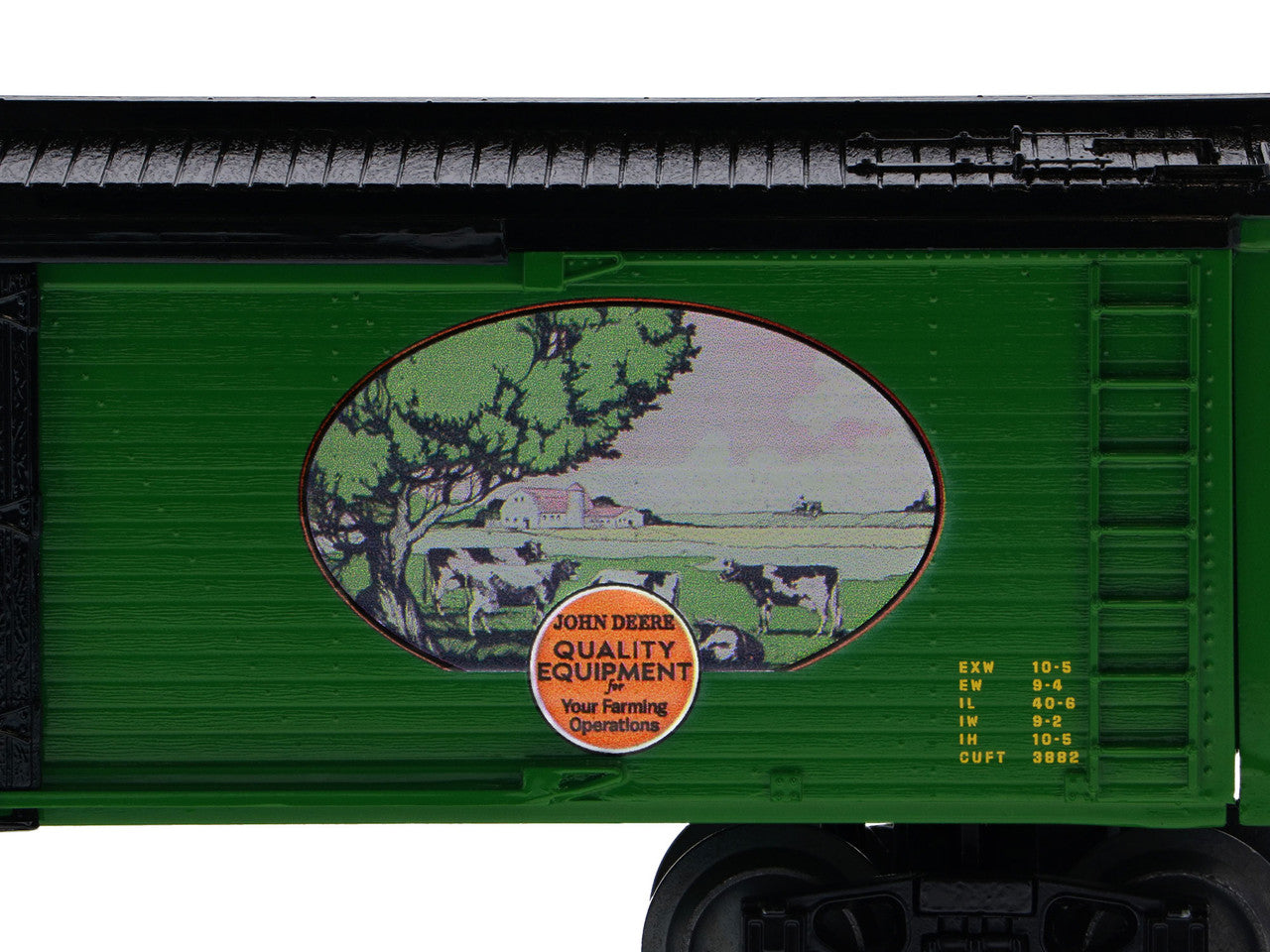 Lionel 2528640 O John Deere Quality Equipment Reefer