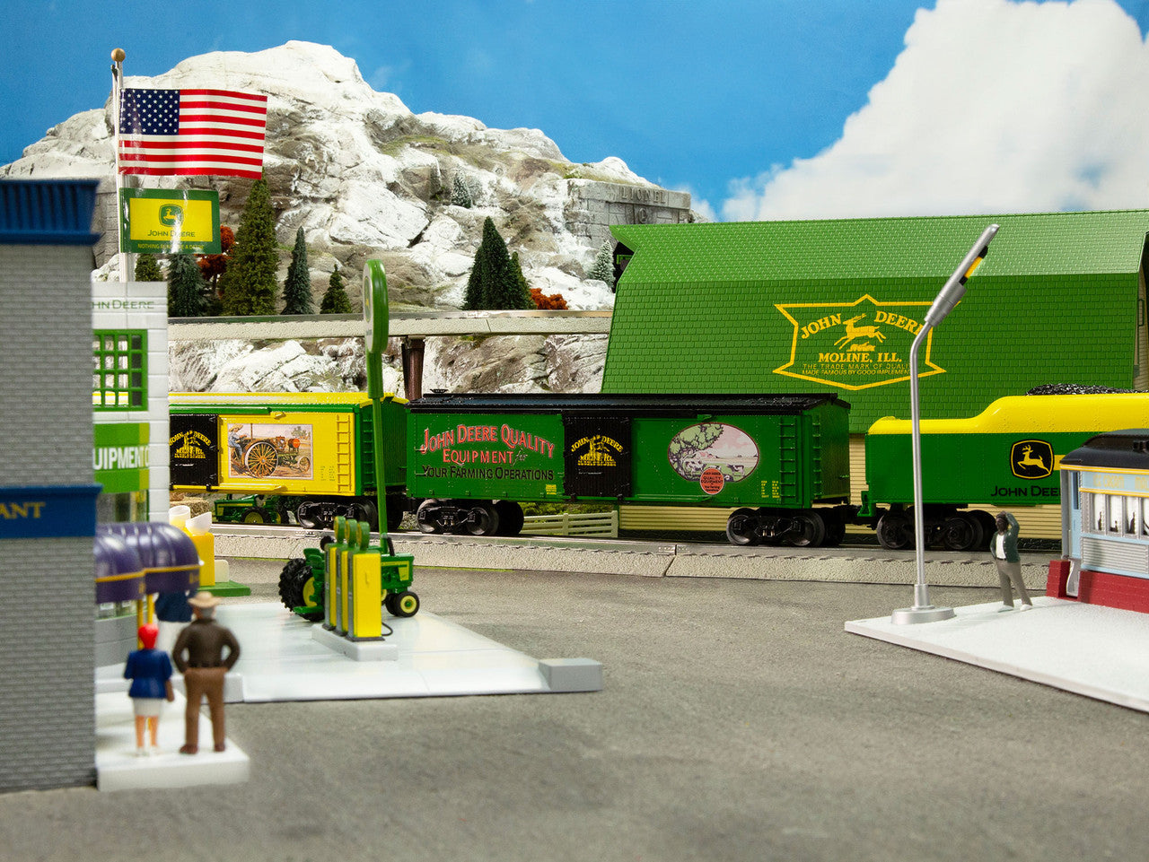 Lionel 2528640 O John Deere Quality Equipment Reefer