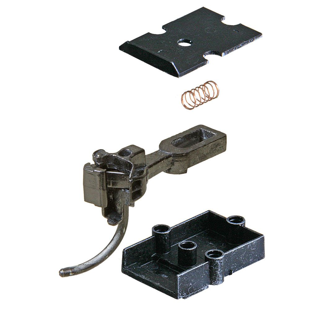 Kadee 1745 O "SBE" Bottom Shelf Medium Centerset Metal Couplers w/Gearboxes