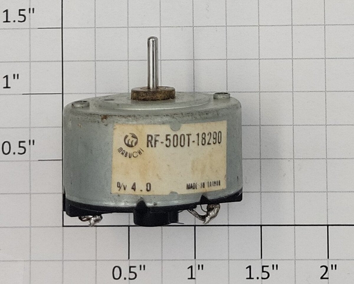 Mabuchi RF-500T-18290 6-Volt DC Motor