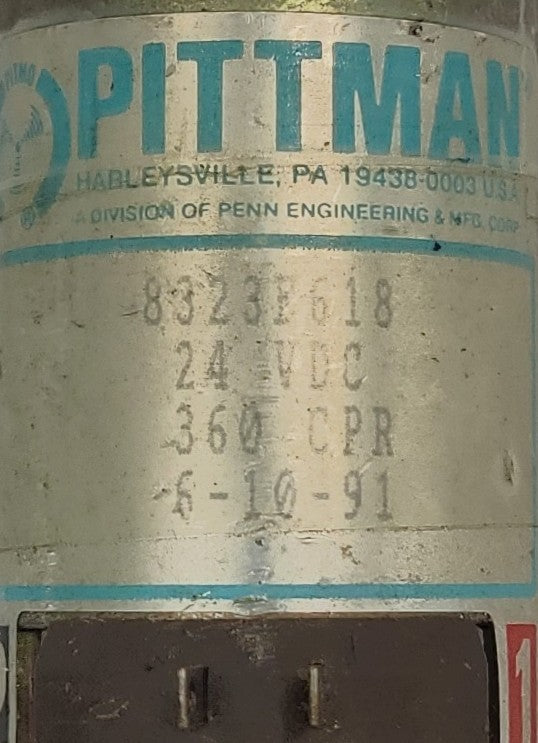 Pittman 8323F618 20 Volt Can Motor