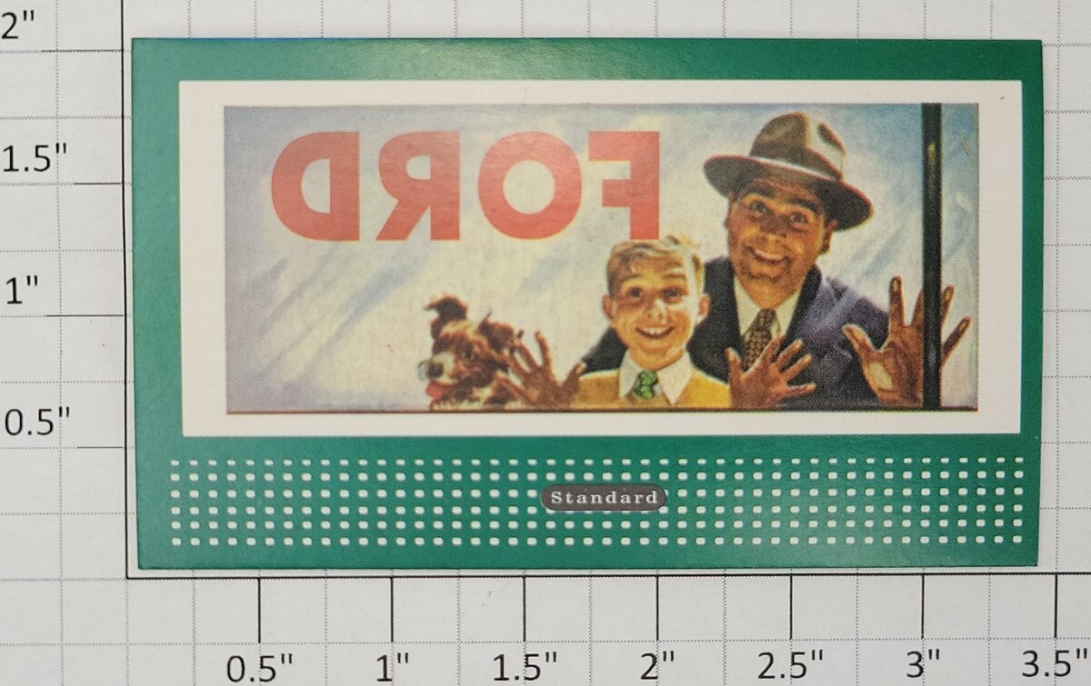 American Flyer INS-FORDNV Small Reverse 