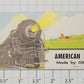 American Flyer FB577NV Small Steam Loco Billboard Insert