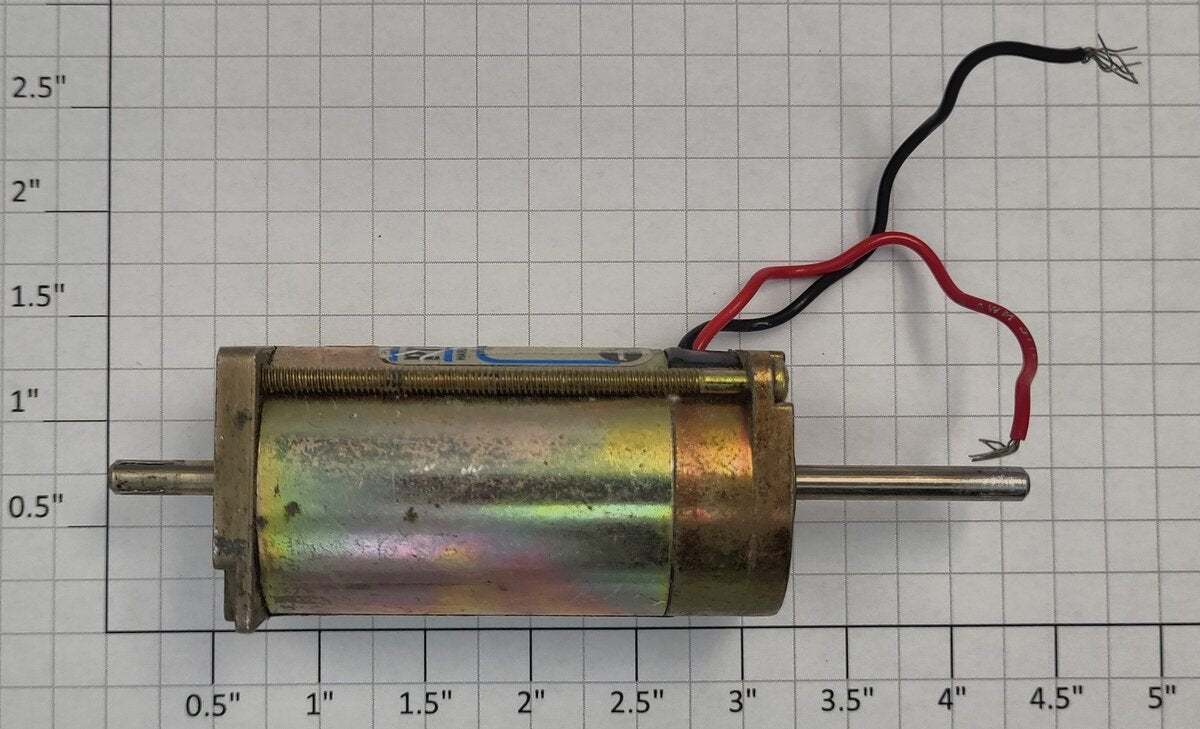 Pittman 9393A006-R8 12 Volt DC Lo-Cog Motor with Dual Shafts