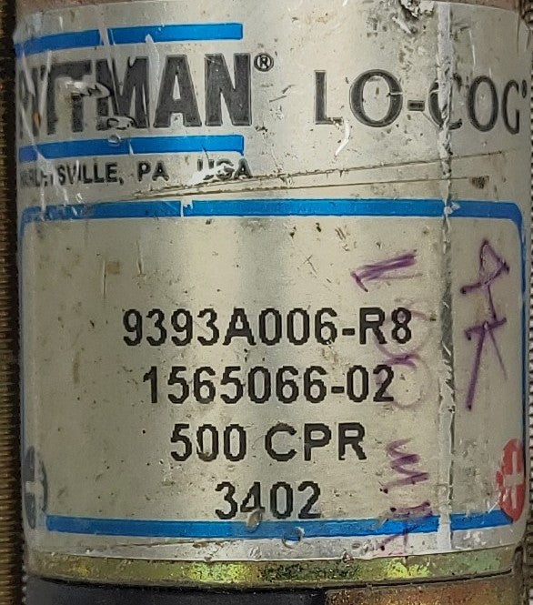 Pittman 9393A006-R8 12 Volt DC Lo-Cog Motor with Dual Shafts