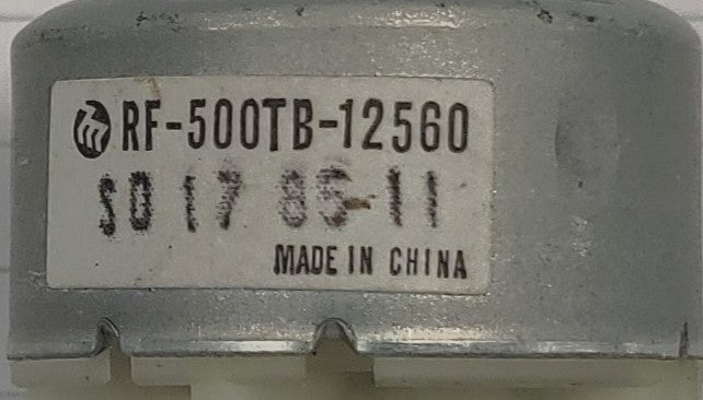 Mabuchi RF-500TB-12560 12 Volt DC Motor