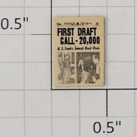 American Flyer FLV0208 "First Draft" Newspaper