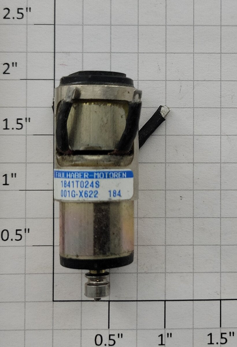 Faulhaber 1841T024S 20-Volt DC Can Motor with Fly Wheel