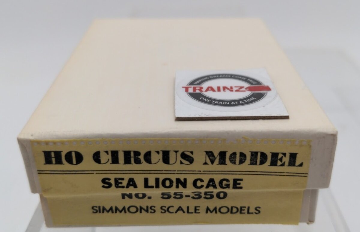 Simmons 55-350 HO Scale Circus Model Sea Lion Cage Craftsman Kit