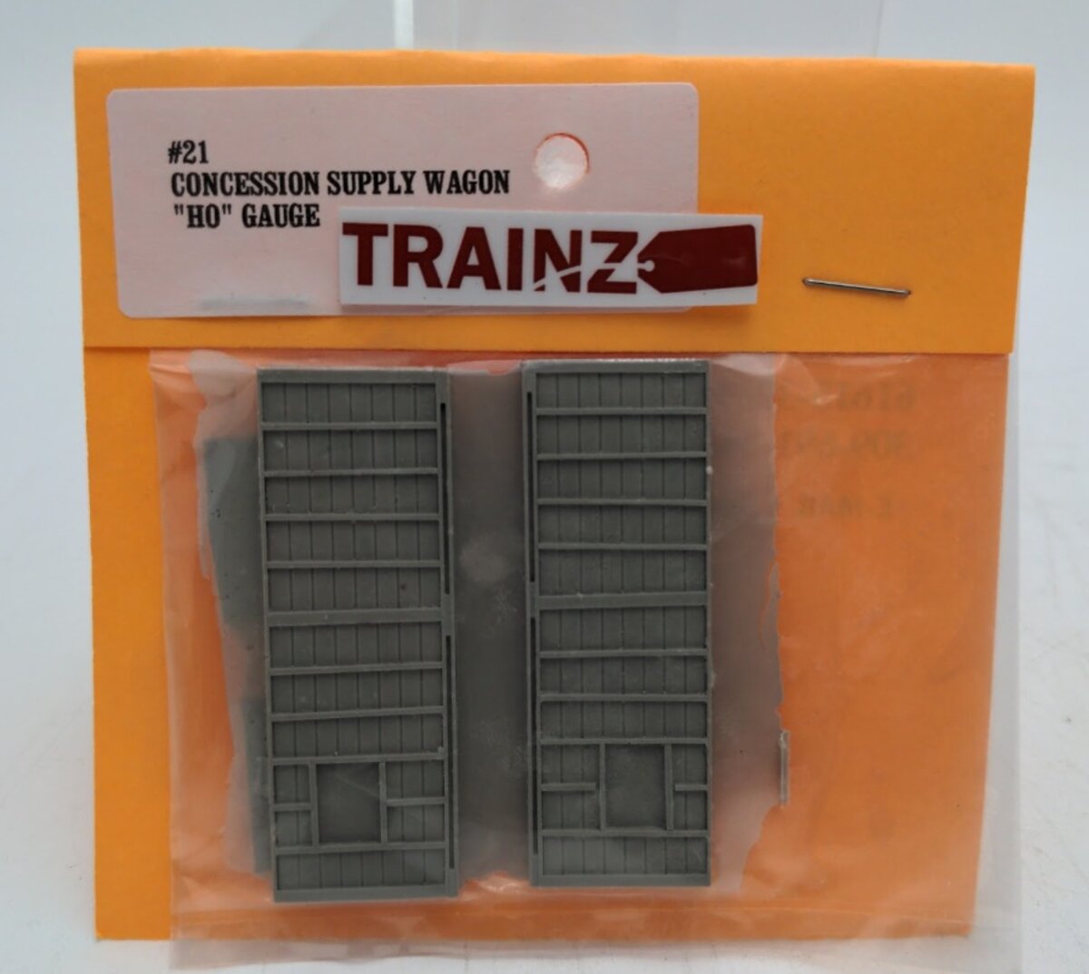 Acme 21 HO Scale By The Tinplate Shop Gray Plastic Concession Supply Wagon Kit