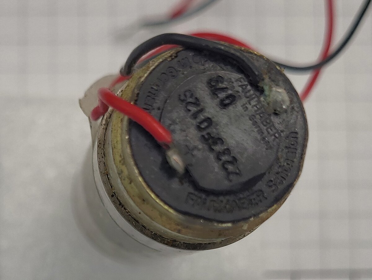 Faulhaber 2233F012S 12 Volt DC Can Motor