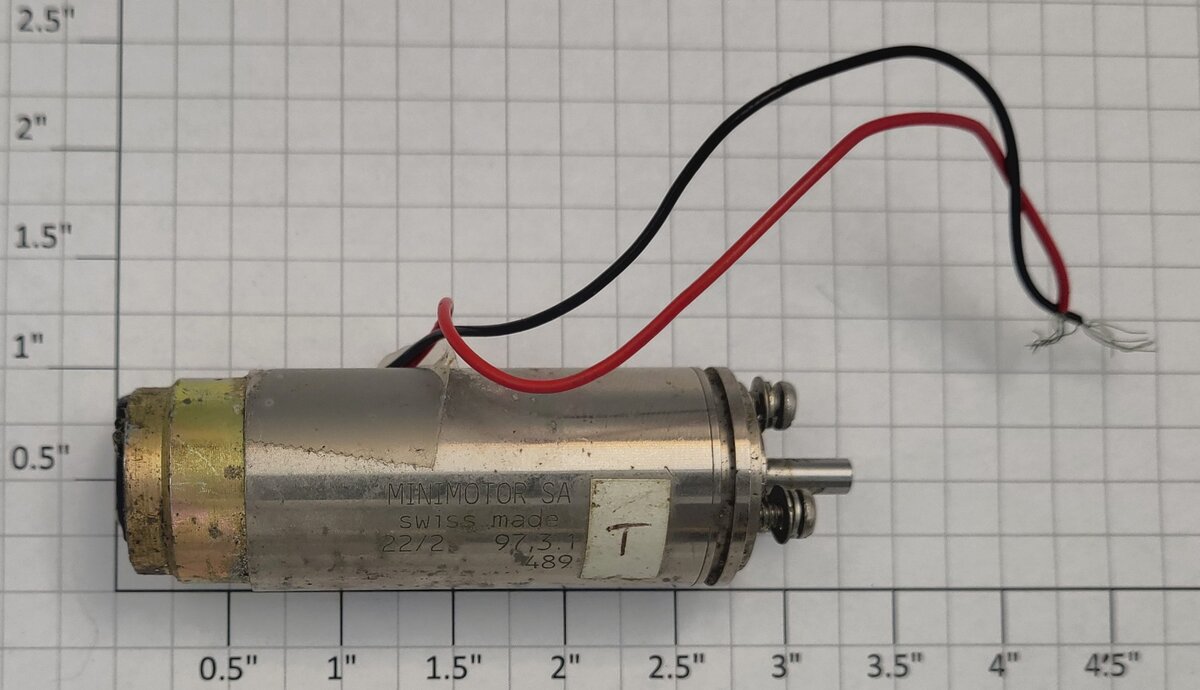 Faulhaber 2233F012S 12 Volt DC Can Motor