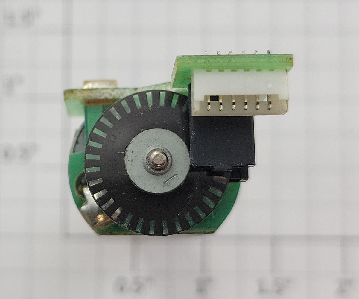 Mabuchi FK-130SHX 12-Volt DC Flat Can Motor with Worm Gear and Strobe