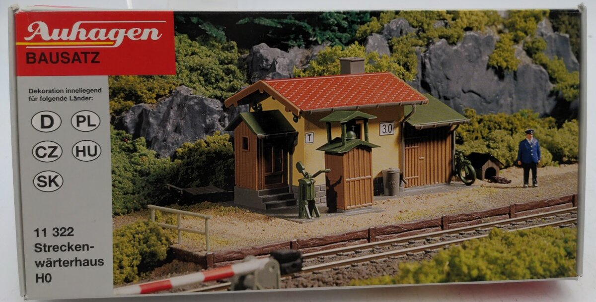 Auhagen 11 322 HO Scale Track Inspector's House Building Kit