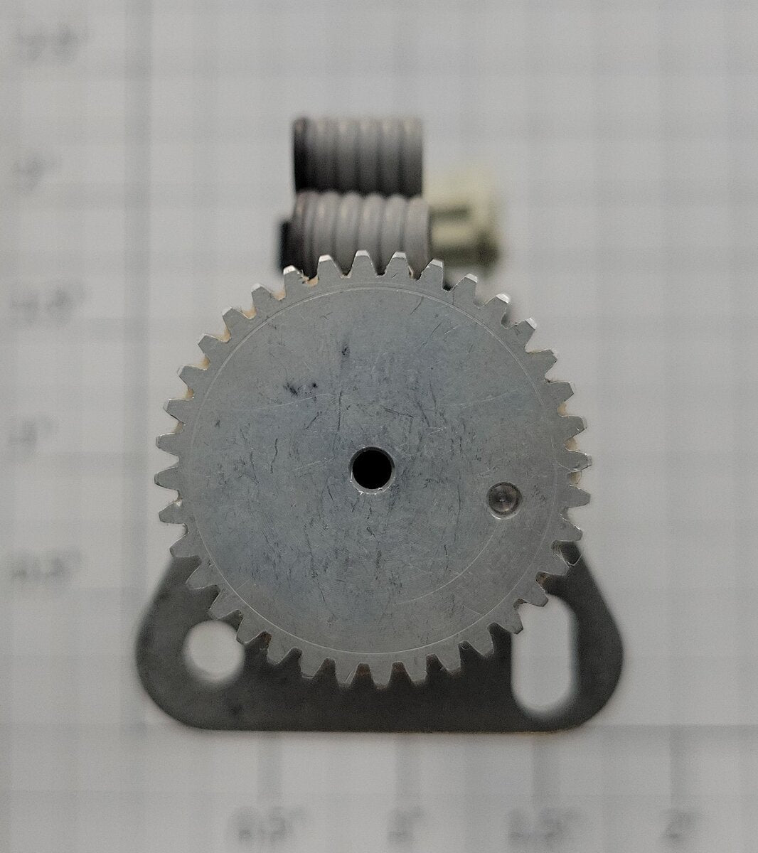 Faulhaber 3501-0008-01X 10-Volt DC Motor w/ Gearbox, Mounting Plate & Encoder