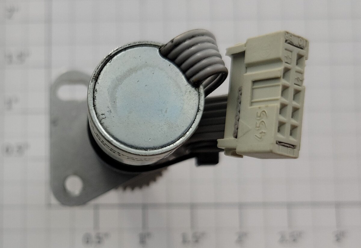 Faulhaber 3501-0008-01X 10-Volt DC Motor w/ Gearbox, Mounting Plate & Encoder