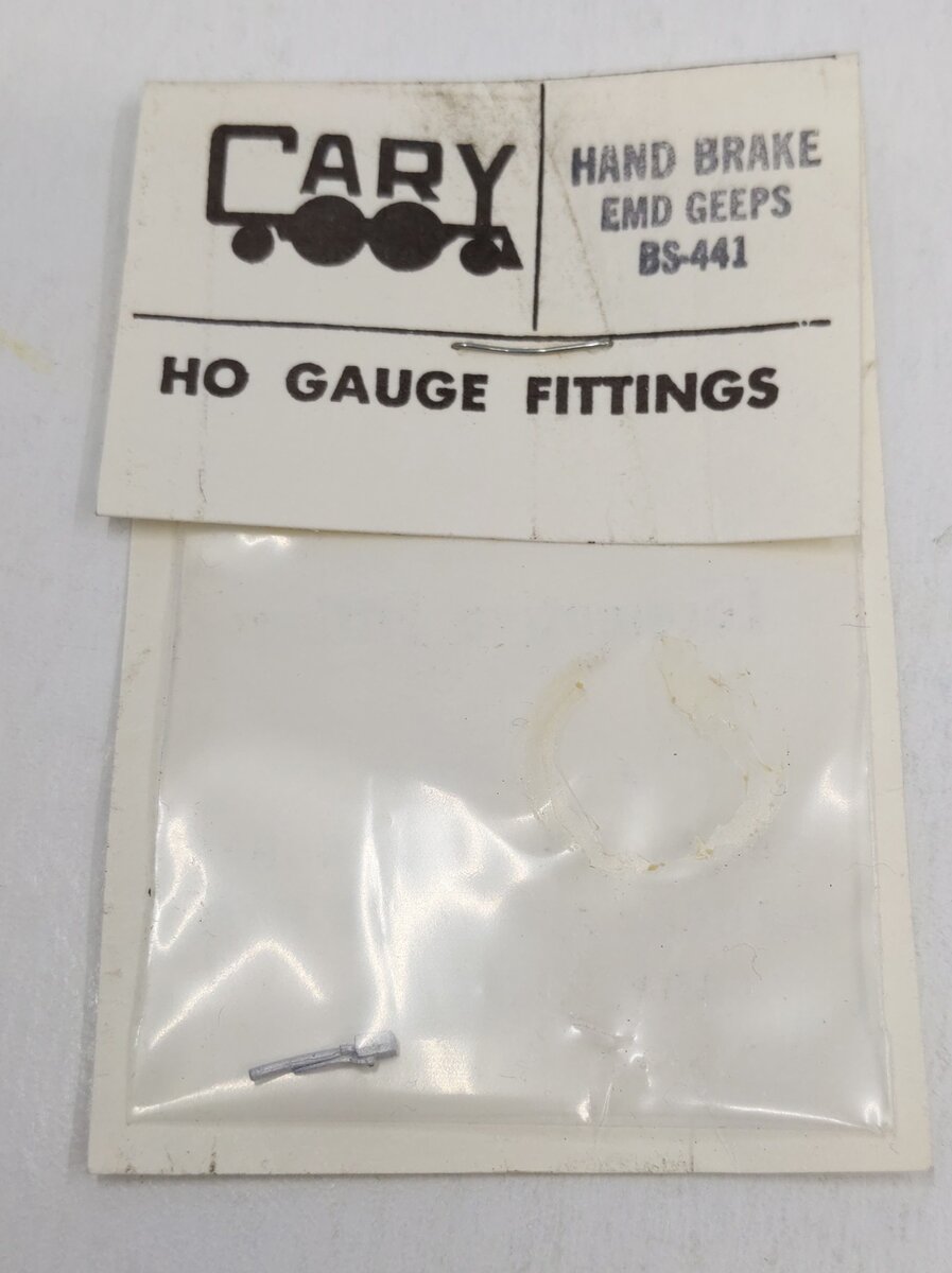 Cary Loco Works BS-441 HO Scale Hand Brake EMD Geeps