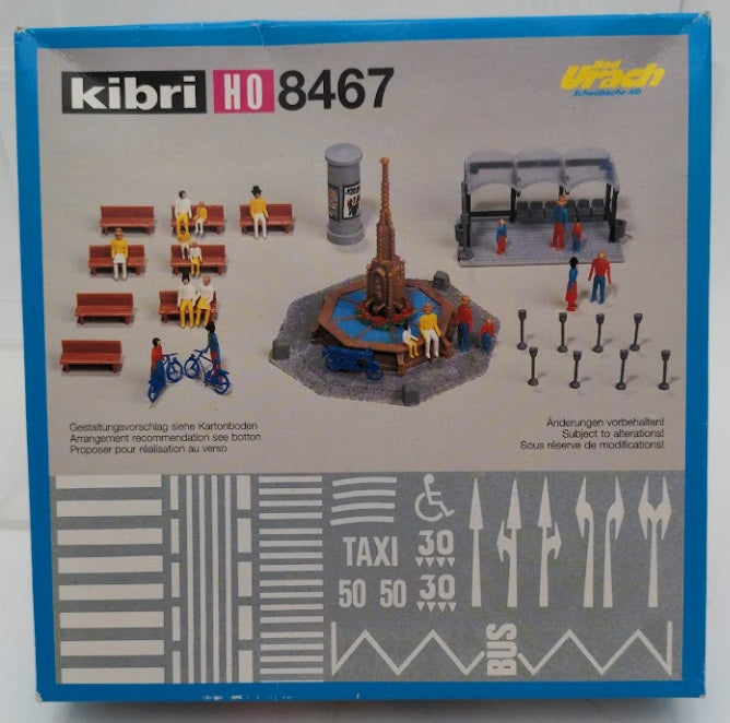 Kibri 8467 HO Scale Arrangement  for Bad Urach "Swabian Alb"