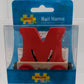 Big Jig Rails BR113 Rail Name "M" Crafstmanship Wooden Car 3+ Years