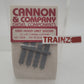 Cannon and Company HD-1004 HO Scale EMD Hood Unit Doors 3 Hinges / 2 Latches