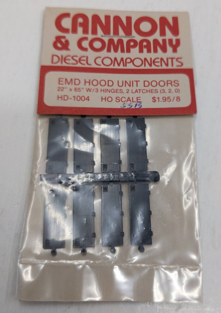 Cannon and Company HD-1004 EMD Hood Unit Doors