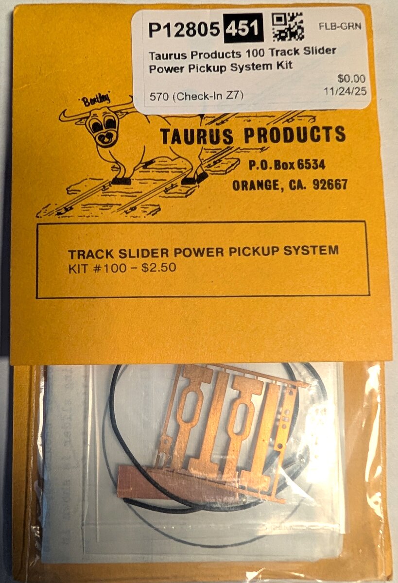Taurus Products 100 Track Slider Power Pickup System Kit