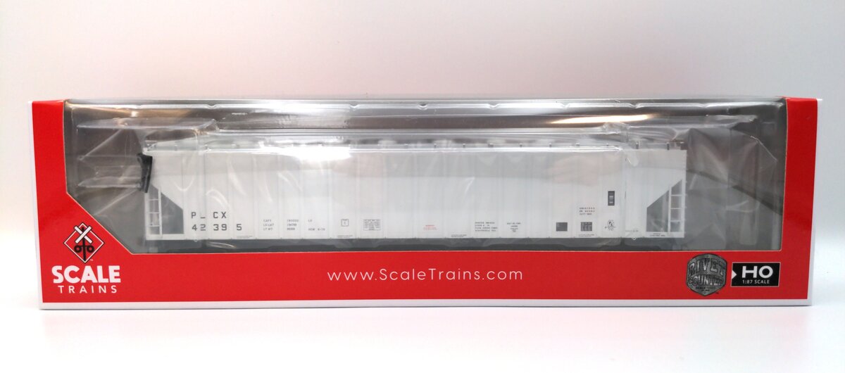Scale Trains SXT39437 HO P-S 5820 Pullman Leasing PLCX Covered Hopper #4239